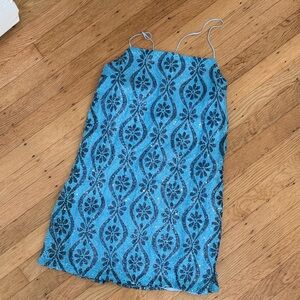 Free People Light Blue Sequin Dress